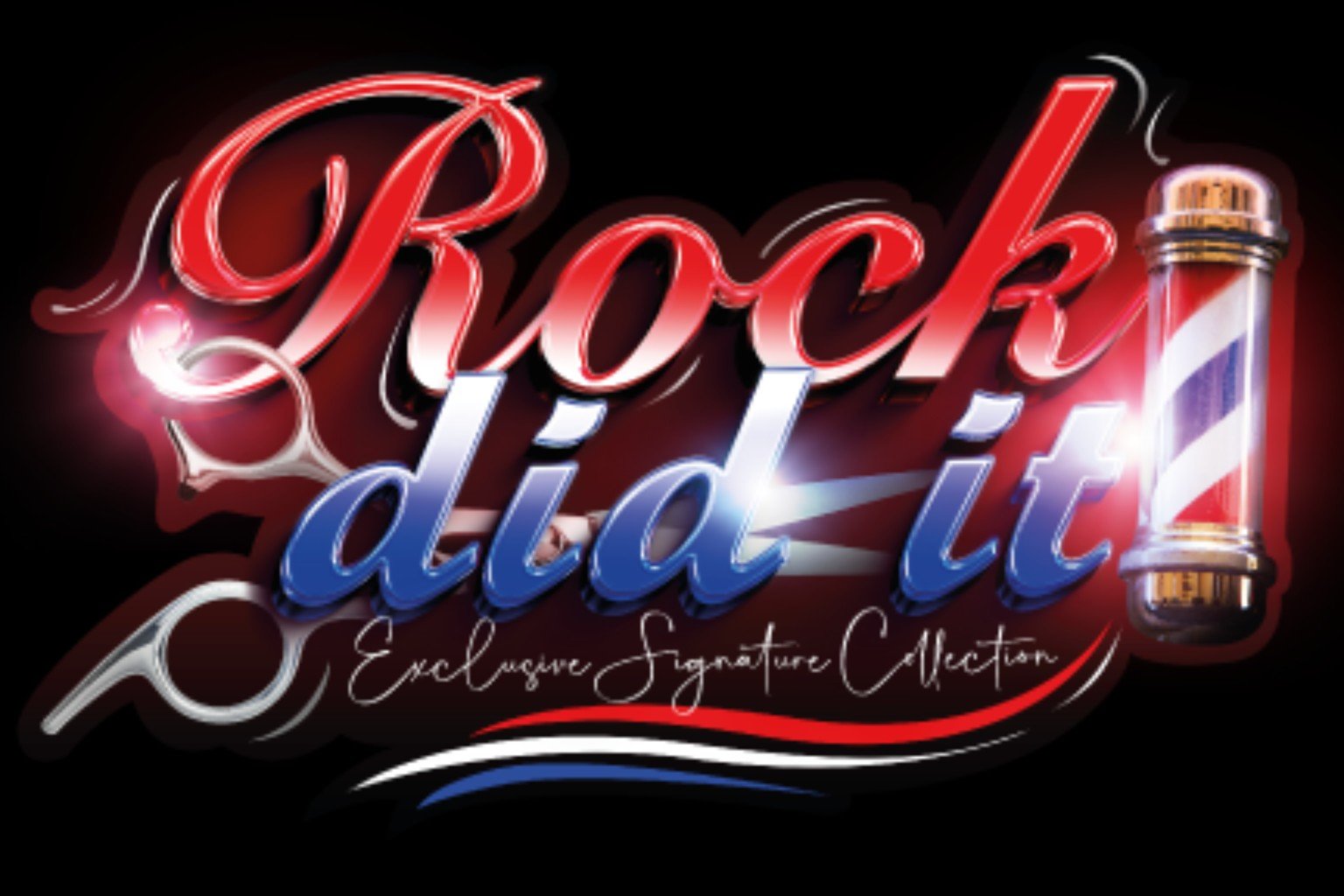ROCK DID IT ELITE BARBER ACADEMY™ logo